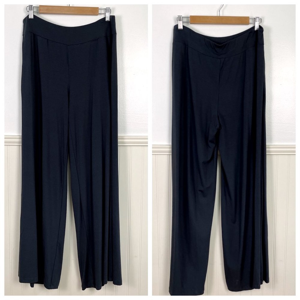 Eileen Fisher graphite wide leg pants - size M - NWT